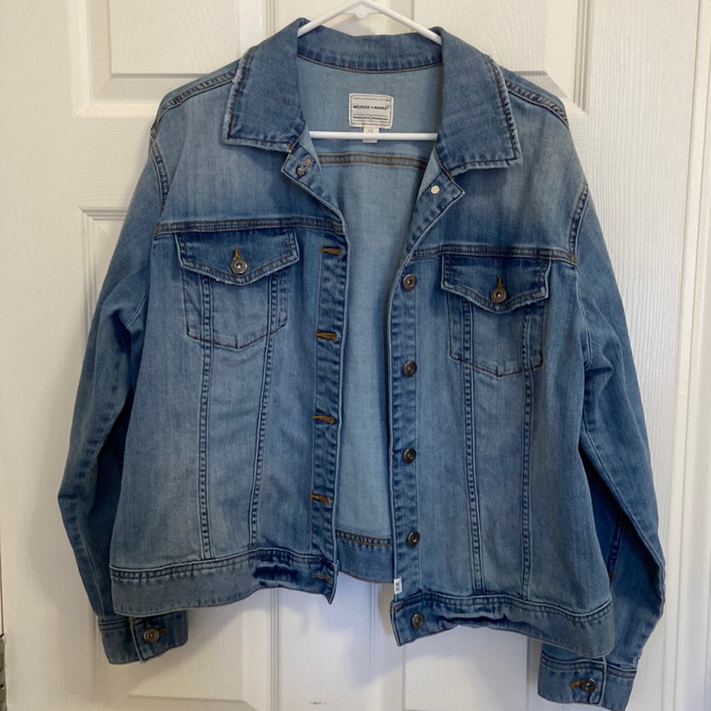 Jean jacket stretchy